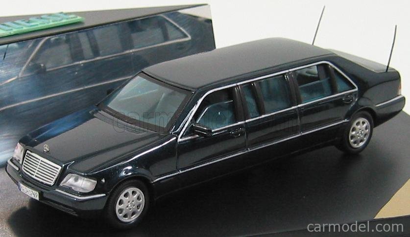 メルセデスS600プルマン 1/43 メルセデス・マイバッハ S 600 プルマン日本導入記念！歴代