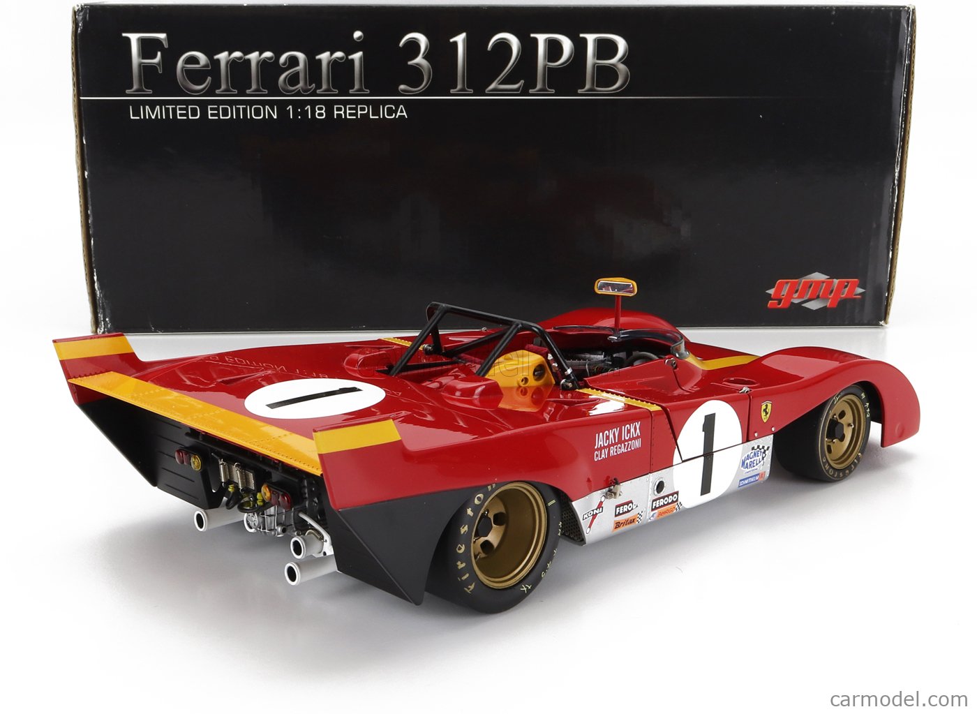 FERRARI - 312PB N 1 WINNER 1000Km MONZA 1972 JACKY ICKX - CLAY REGAZZONI