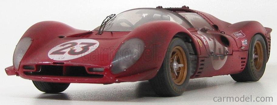 GMP G1804102FL Scale 1/18 | FERRARI 330P4 SPIDER N 23 WINNER 24h