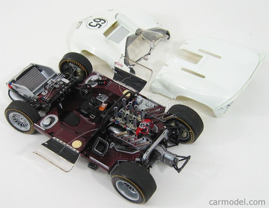 難あり エグゾト1/18 シャパラル ロードアメリカ 2位 1965 exoto