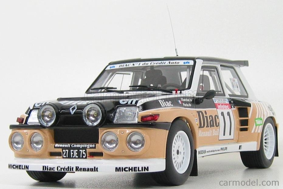 Renault 5 Maxi Turbo Rallye, Tour De Corse 1986, Chatriot, Schuco 1/43, Neuve