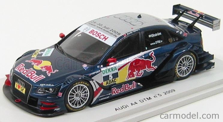 SPARK-MODEL S2507 Scale 1/43 | AUDI A4 RED BULL N 5 DTM 2009