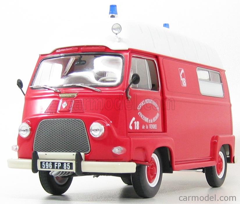 Norev Echelle Renault Estafette Fire Engine Ambulance