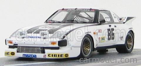 BIZARRE BZ313 Scale 1/43 | MAZDA RX7 N 86 24h LE MANS 1980