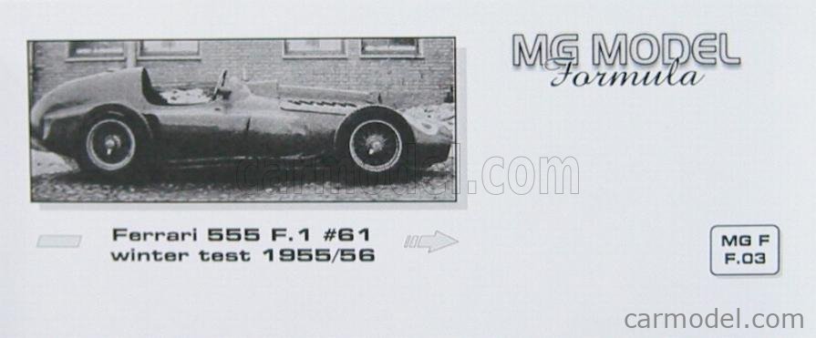 Modellino F1 Kit Build Model Plus MG Model 1/12 Ferrari 500 F2 1952 #5