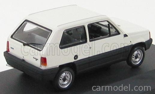 Fiat Panda 34 White 1980 Minichamps Neutral Box 1:43 433121400 Modellino 