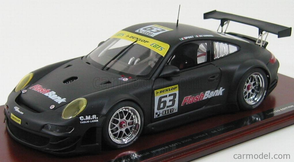 CARMODEL CAR002 Scale 1/18 | PORSCHE 911 997 GT3 RSR N 63 WINNER EGTS ...