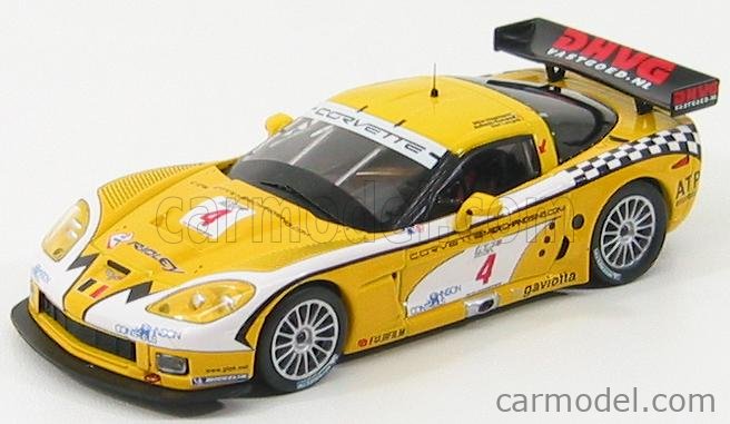 Ixo Models Corvette C6-R Vainqueur FIA GT 2006 – Hezemans – 1/43 Fonte – Modèle Occasion