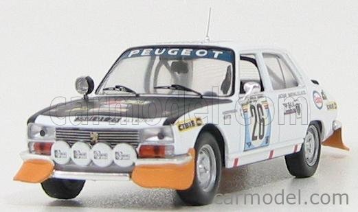 ixo models 1/43 (RAC163) Peugeot 504 #6 Rally Du Maroc 1975 : rac163