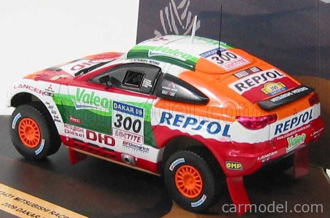 Mitsubishi Racing Lancer Repsol #300 Rallye Dakar 2009- 1/43 Vitesse