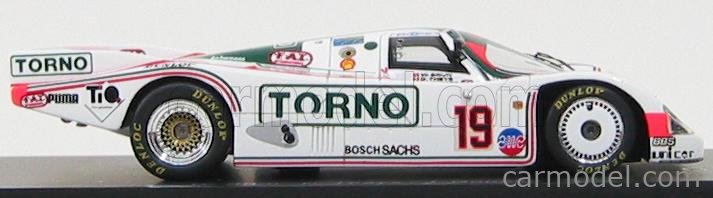 Spark 1:43 Porsche 962 C N°19 Le Mans 1985 Brun Theys Gouhier