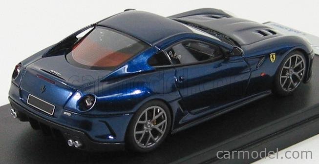 LOOKSMART LS369E Scale 1/43 | FERRARI 599 GTO 2010 BLUE TOUR DE