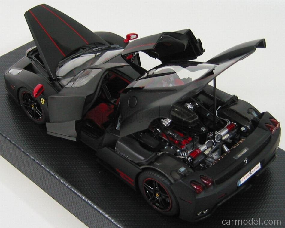 1:18 Ferrari Enzo 2004 -- Carbon Fibre Black -- BBR Models