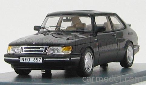 NEO SCALE MODELS NEO43657 Scale 1/43 | SAAB 900 TURBO 16S AERO 1992 BLACK