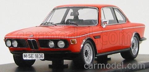 在庫あ特価■スパークモデル 1/43 1972 BMW3.0 CSL オレンジ 乗用車