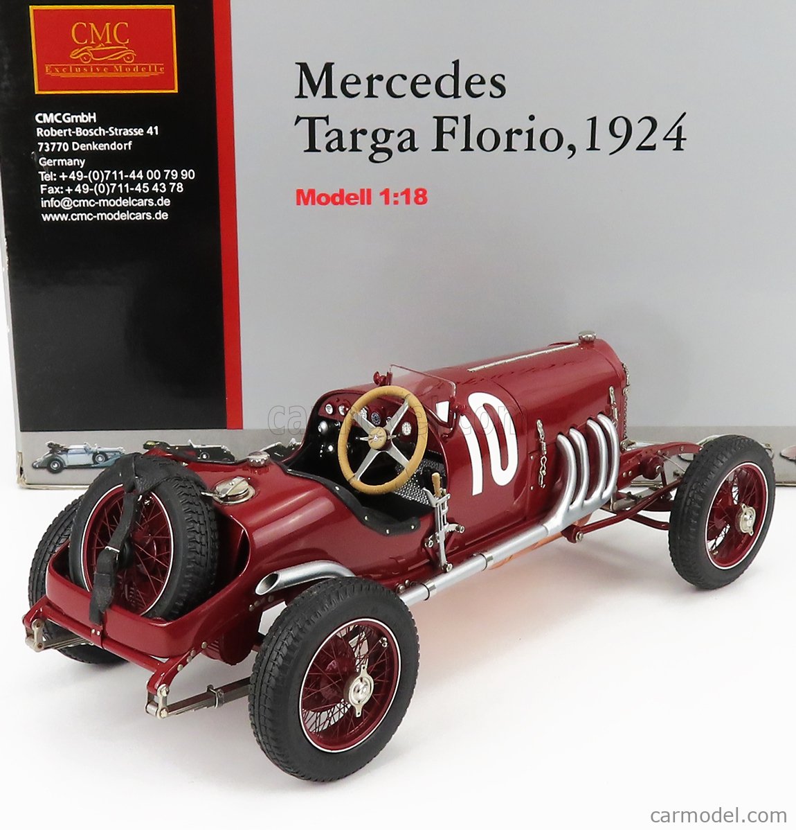 ミニカー cmc Mercedes Targa Florio 1924 1:18 1924 MERCEDES TARGA FLORIO CMC MODELS 1.18 SCALE DIECAST