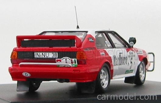TROFEU TRSPE12 Scala 1/43 | AUDI QUATTRO N 5 RALLY COSTA D'AVORIO 1982