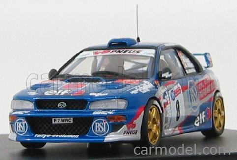 WOW EXTREMELY RARE Subaru Impreza 555 WRC S3 Béguin Monte Carlo 1996 1:43 Trofeu