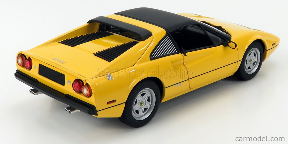 自動車 Hot Wheels 1/18 Scale Diecast Ferrari Ferrari LaFerrari F70 Hybrid Yellow with Black Top 
