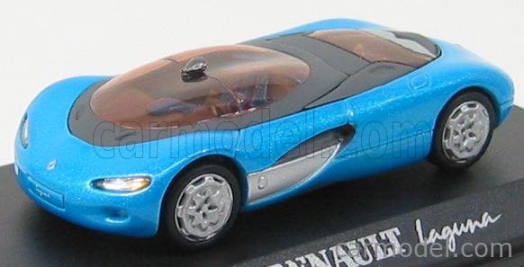 NOREV 1/43 Miniaturauto – Renault Laguna Concept, Detaillierte Metall-Nachbildung In Plexiglas-Box