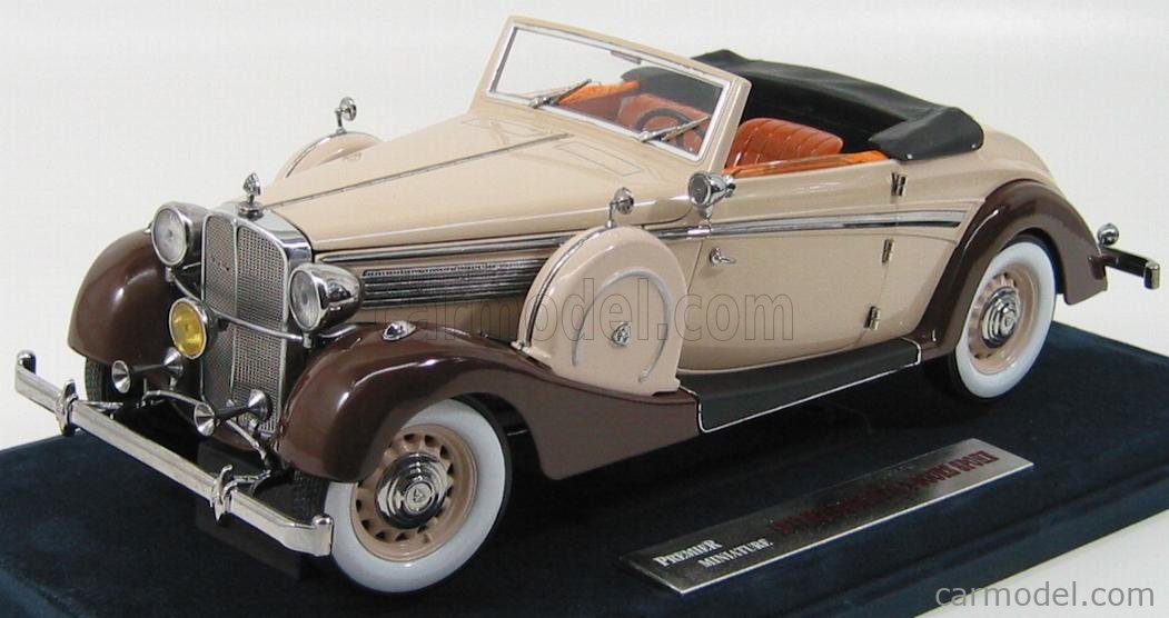 SIGNATURE 38205 Scale 1/18 | MAYBACH SW38 2-DOORS SPOHN 1937 SPIDER ...