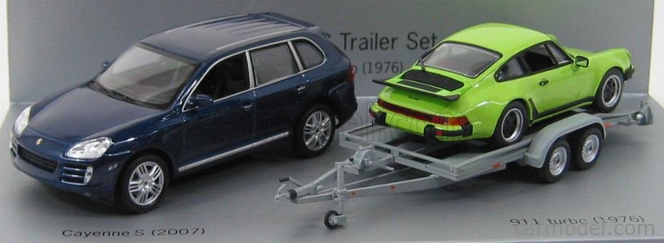 ミニカー 1/43 Porsche Cayenne Trailer Set/PMA ミニカー 1/43 Porsche Cayenne Trailer Set/PMA Minichamps 1