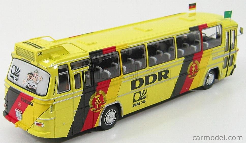 MINICHAMPS 439035184 Scale 1/43 | MERCEDES BENZ O302 AUTOBUS DDR ...