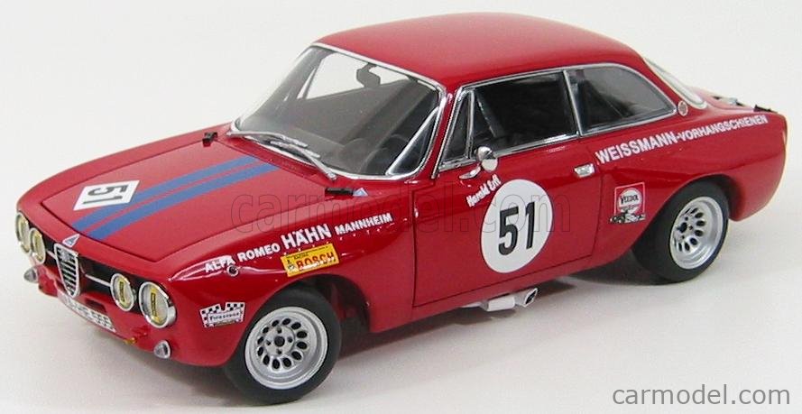 オートアート 1/18 アルファロメオ GTAm 1971 #51 DRM オートアート 1/18 アルファロメオ GTAm 1971 #51 DRM - メルカリ