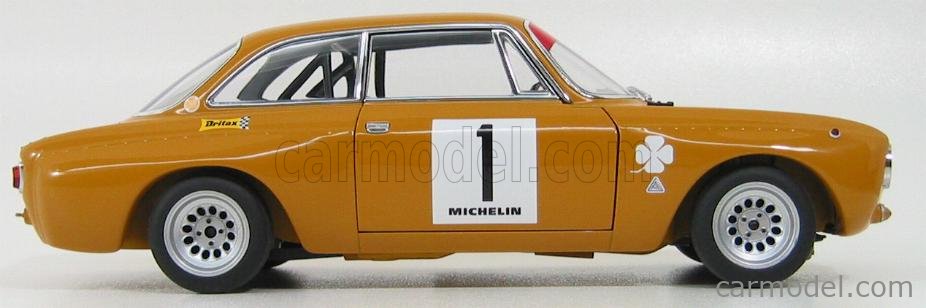 AUTOart 1:18 Scale Alfa-Romeo Giulia GTAm Jarama 1970 Hezemans #1. ezToys -  Diecast Models and Collectibles