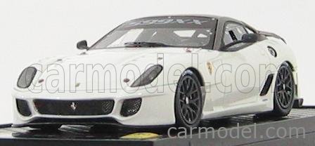BBR-MODELS BBRC26C Scale 1/43 | FERRARI 599XX 2010 WHITE MET