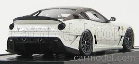BBR-MODELS BBRC26C Scale 1/43 | FERRARI 599XX 2010 WHITE MET