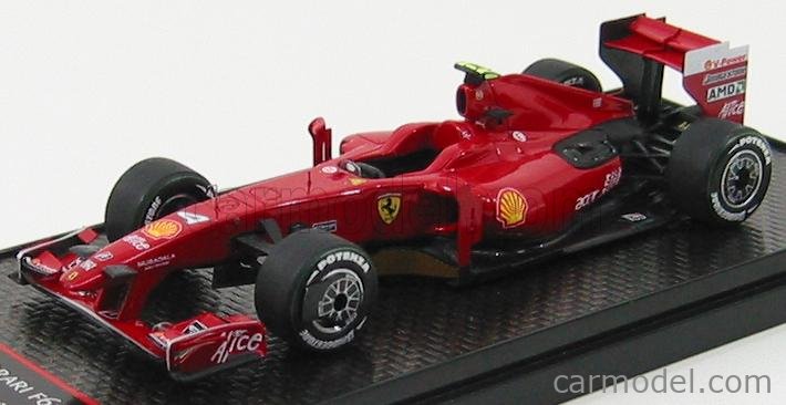 Miniature F1 Ferrari F60 #4 K. Räikkönen 2009 Hot Wheels 1/43 - Occasion