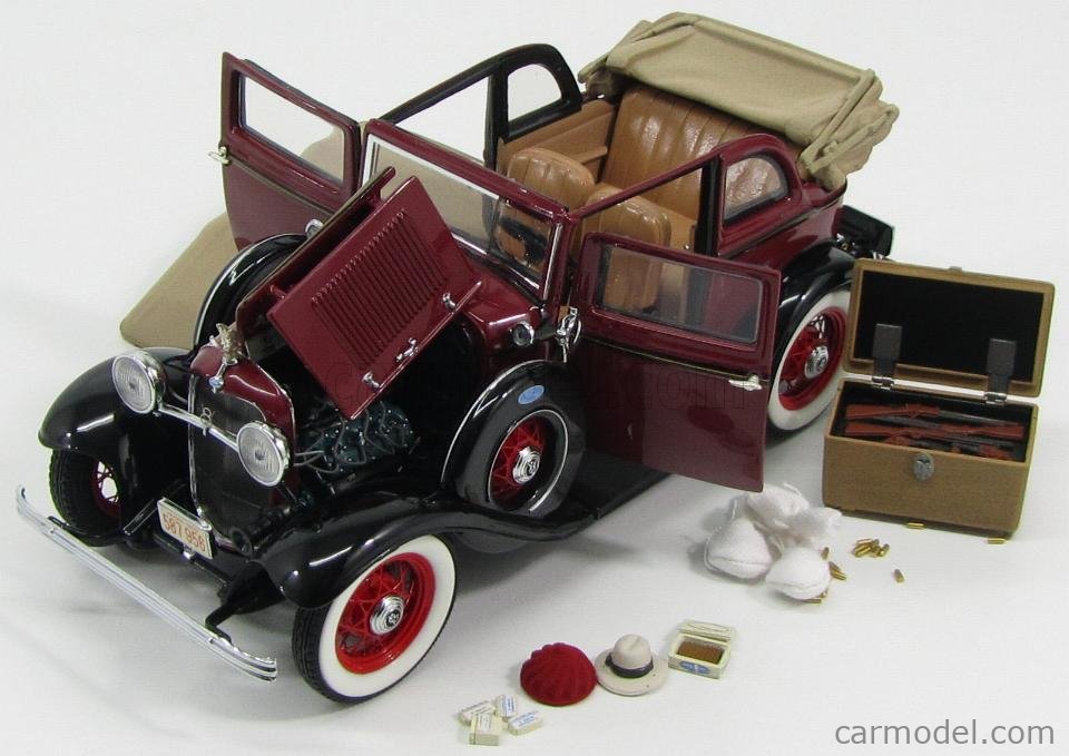 フランクリンミント 1932 Ford V-8 Bonnie ＆ Clyde's Franklin Mint Precision Bonnie & Clyde's 1932 Ford V-8 Model