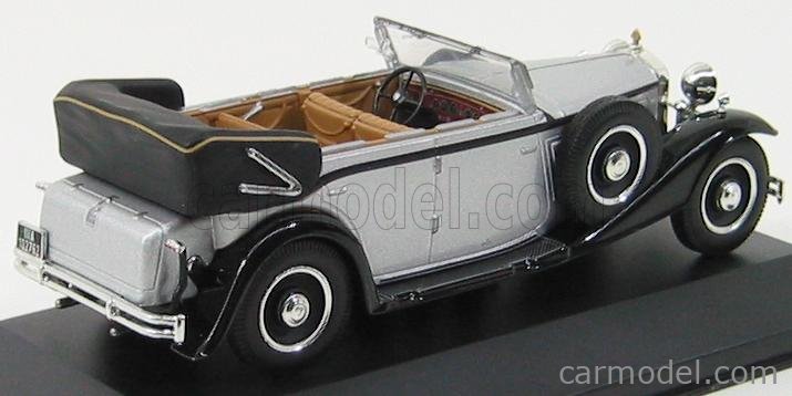 EDICOLA CDE010 Scale 1/43 | MAYBACH V12 DS8 CABRIOLET 1930 SILVER BLACK