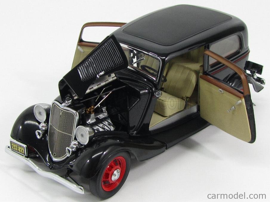 FRANKLIN MINT B11YF78 Scale 1/24 | FORD USA DELUXE 2-DOOR 1933