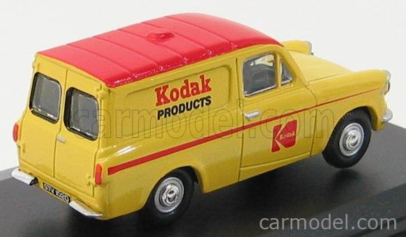 OXFORD-MODELS OXANG035 Scale 1/43 | FORD ENGLAND ANGLIA VAN - KODAK ...