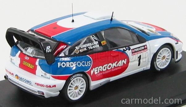 IXO-MODELS RR002 Scale 1/43 | FORD ENGLAND FOCUS WRC EVO N 1 WINNER ...