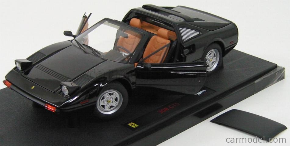 MATTEL HOT WHEELS P9899 Scale 1/18 | FERRARI 308 GTS 1977 BLACK