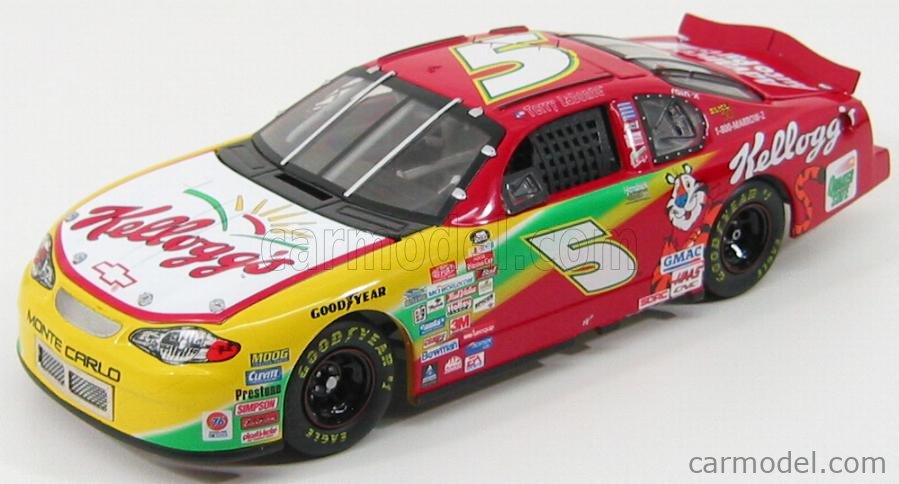 TERRY LABONTE KELLOGG'S Monsters Inc Nascar Monte Carlo 1:24 Action