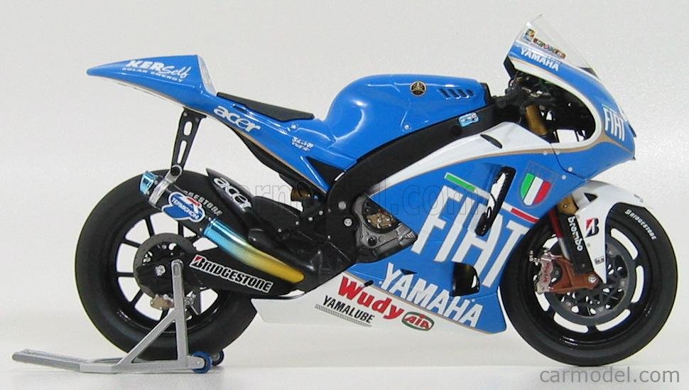 1/12　ロッシ　2008　Moto GP　フィギュア　青/白 MINICHAMPS 122083096 Scale 1/12 | YAMAHA YZR-M1 N 46 MOTOGP