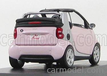 MCC Smart Cabrio jack-black/silber-met. Bodypanels in lite-white