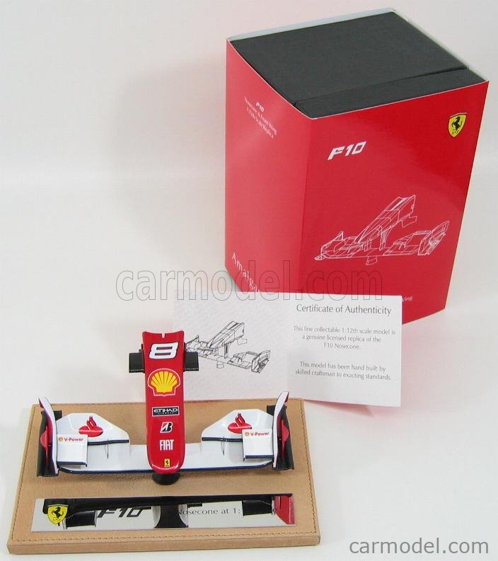 Amalgam 1/12 Ferrari F10 Ｆ.アロンソ車 ノーズコーン Ferrari F1-75 Nosecone - 2022 Bahrain Grand Prix – Amalgam