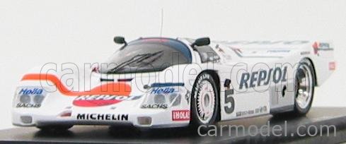 SPARK-MODEL S1962 Scale 1/43 | PORSCHE 962C REPSOL N 5 7th