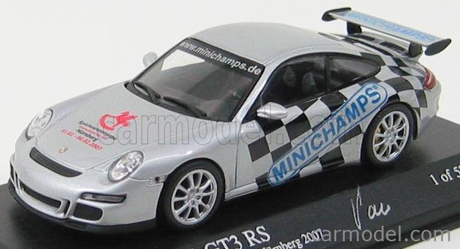 MINICHAMPS 1/43 PMA Porsche 911 Gt3 Rs 997 Ny Toy Fair 2007 Limited To