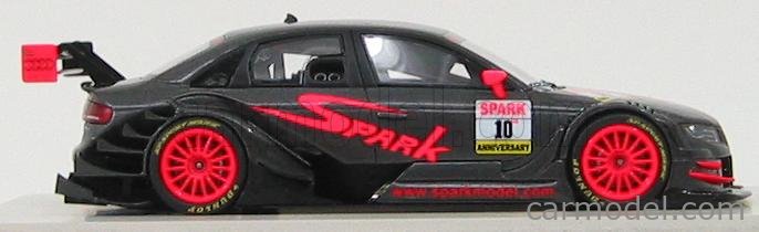 AUDI A4 #10 DTM TOY FAIR NURNBERG NORIMBERGA 2010 SPARK 1:43