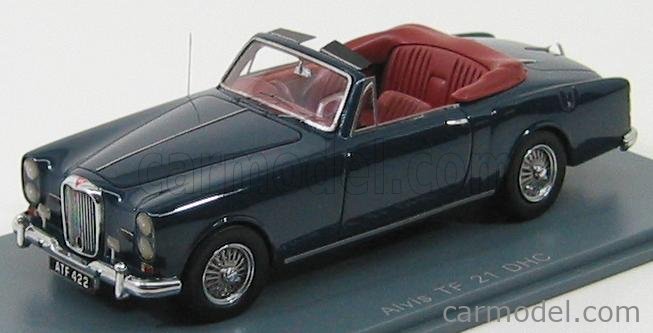 Miniature Voiture NEO Alvis TE 21 DHC – 1:43 – Crème Métallisé – Collection