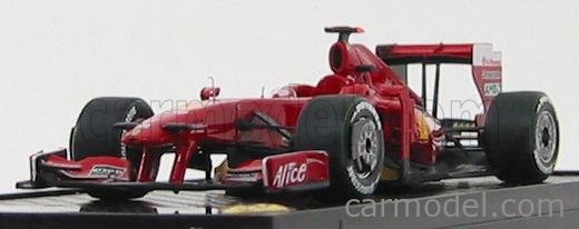 Miniature Ferrari F60 2009 - Fisichella F1 N°28 - 1/43 Altaya Sous Blister