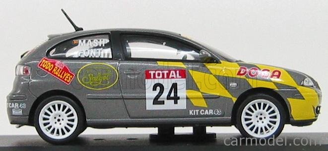 Modellino SEAT IBIZA TDi Gr.N &ndash; Joan Font-Masip &ndash; Rally Salamanca 2003 &ndash; Scala 1:43 &ndash; Altaya