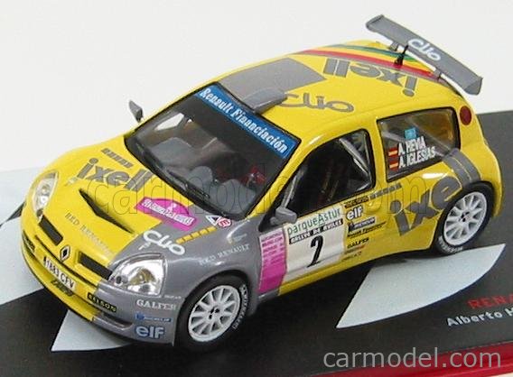 Décalcomanies 1/43 Renault Clio S1600 Loix Ypres Rally 2002 - Réf. 0461 - Neuf