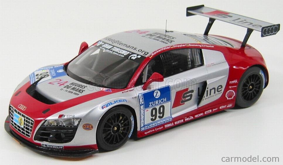 SPARK-MODEL 18S041 Scale 1/18 | AUDI R8 LMS N 99 24h ADAC